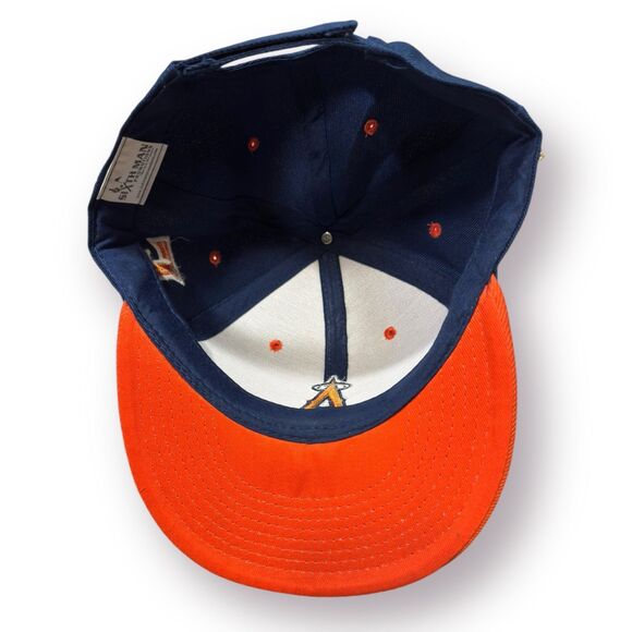 Anaheim Angels Cal State Fullerton CSUF Titan Baseball Hat Cap Orange - Picture 4 of 5